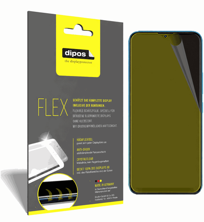 2x 3D Full Cover Schutzfolie für Tecno Pop 5X