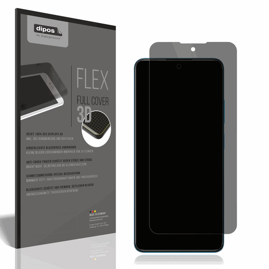 Full Cover Privacy Blickschutzfolie für Xiaomi Redmi Note 12 Pro 4G 2209116AG