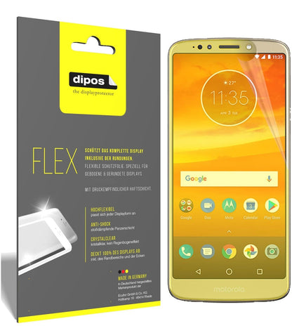 2x 3D Full Cover Schutzfolie für Motorola Moto E5