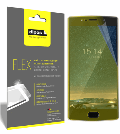 3x 3D Full Cover Schutzfolie für Doogee BL7000