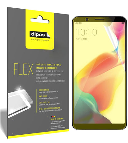 2x 3D Full Cover Schutzfolie für Oppo R11s