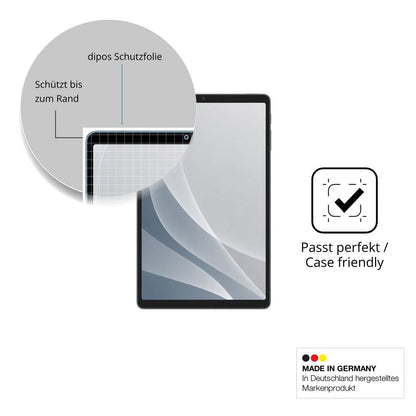 Schutzglasfolie mit optimaler Passform, zur Verwendung mit Hüllen geeignet