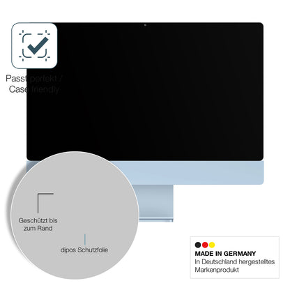 Schutzglasfolie mit optimaler Passform, zur Verwendung mit Hüllen geeignet