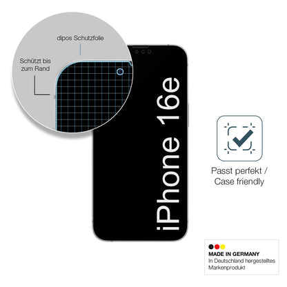Schutzglasfolie mit optimaler Passform, zur Verwendung mit Hüllen geeignet