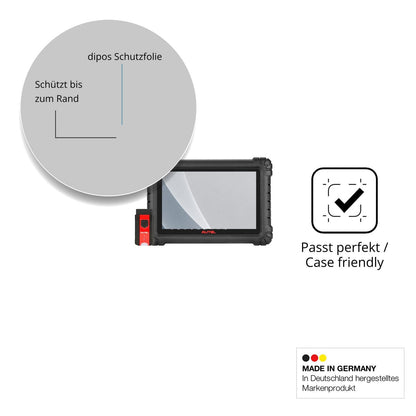 Schutzglasfolie mit optimaler Passform, zur Verwendung mit Hüllen geeignet