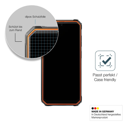 Schutzglasfolie mit optimaler Passform, zur Verwendung mit Hüllen geeignet