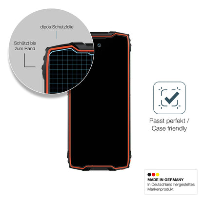 Schutzglasfolie mit optimaler Passform, zur Verwendung mit Hüllen geeignet
