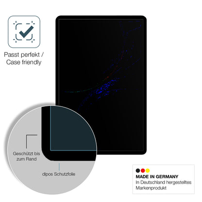 Schutzglasfolie mit optimaler Passform, zur Verwendung mit Hüllen geeignet