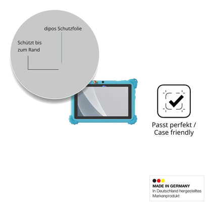 Schutzglasfolie mit optimaler Passform, zur Verwendung mit Hüllen geeignet