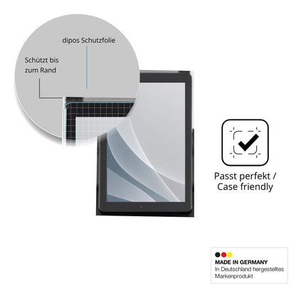 Schutzglasfolie mit optimaler Passform, zur Verwendung mit Hüllen geeignet