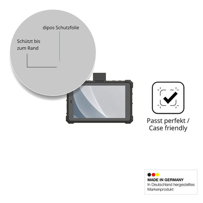 Schutzglasfolie mit optimaler Passform, zur Verwendung mit Hüllen geeignet