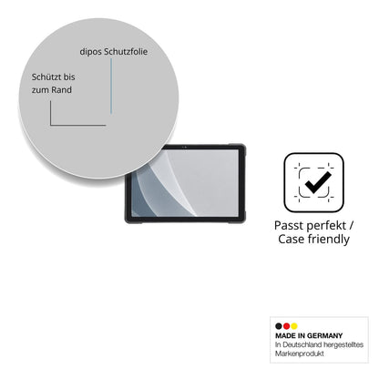 Schutzglasfolie mit optimaler Passform, zur Verwendung mit Hüllen geeignet