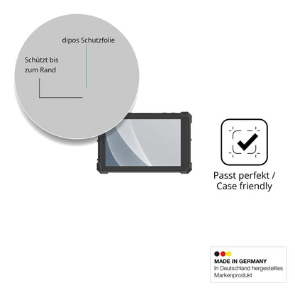 Schutzglasfolie mit optimaler Passform, zur Verwendung mit Hüllen geeignet