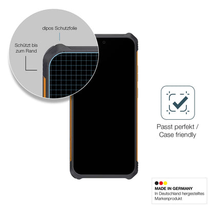 Schutzglasfolie mit optimaler Passform, zur Verwendung mit Hüllen geeignet