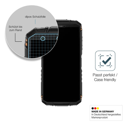 Schutzglasfolie mit optimaler Passform, zur Verwendung mit Hüllen geeignet