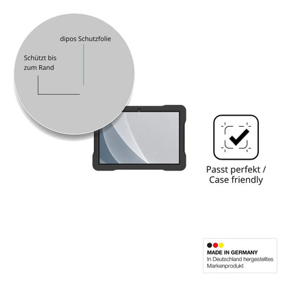 Schutzglasfolie mit optimaler Passform, zur Verwendung mit Hüllen geeignet