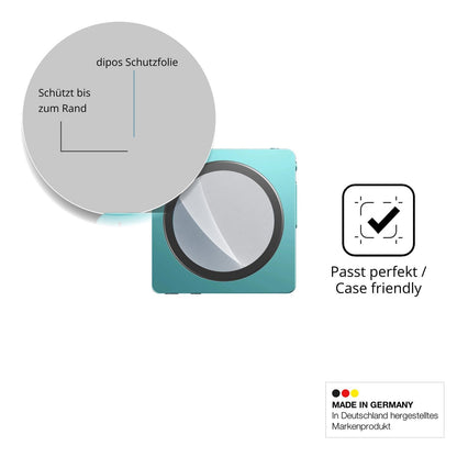 Schutzglasfolie mit optimaler Passform, zur Verwendung mit Hüllen geeignet