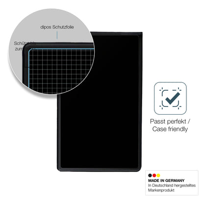 Schutzglasfolie mit optimaler Passform, zur Verwendung mit Hüllen geeignet