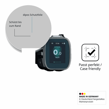 Schutzglasfolie mit optimaler Passform, zur Verwendung mit Hüllen geeignet