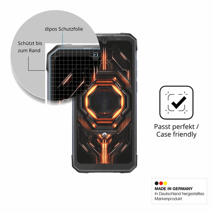 Schutzglasfolie mit optimaler Passform, zur Verwendung mit Hüllen geeignet