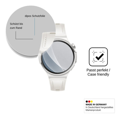 2x 9H Schutzfolie matt für Huawei Watch 6 42mm Panzerfolie