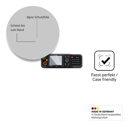 Schutzglasfolie mit optimaler Passform, zur Verwendung mit Hüllen geeignet