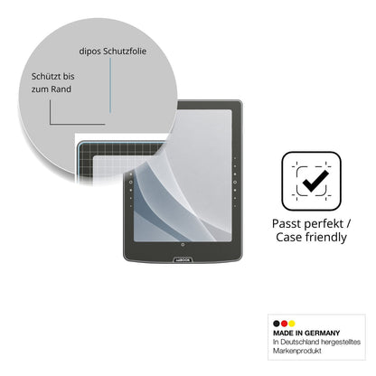 Schutzglasfolie mit optimaler Passform, zur Verwendung mit Hüllen geeignet