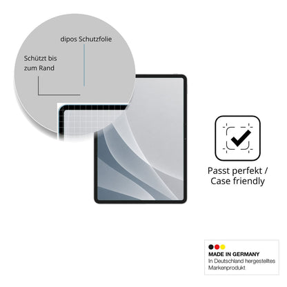 Schutzglasfolie mit optimaler Passform, zur Verwendung mit Hüllen geeignet