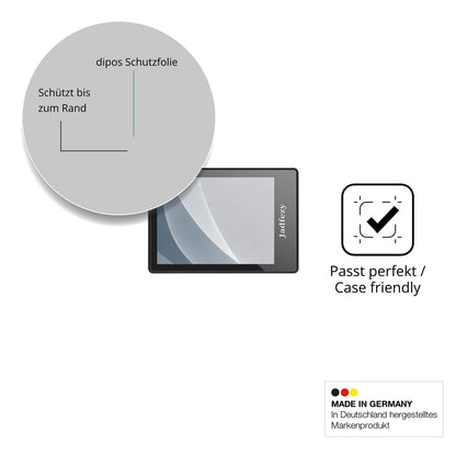 Schutzglasfolie mit optimaler Passform, zur Verwendung mit Hüllen geeignet