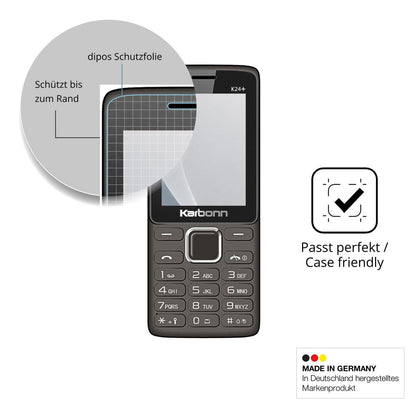 Schutzglasfolie mit optimaler Passform, zur Verwendung mit Hüllen geeignet