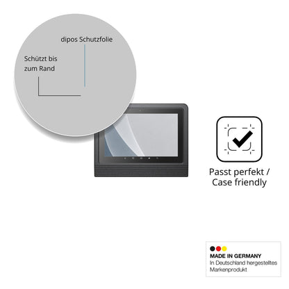 Schutzglasfolie mit optimaler Passform, zur Verwendung mit Hüllen geeignet