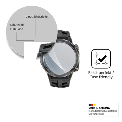 Schutzglasfolie mit optimaler Passform, zur Verwendung mit Hüllen geeignet