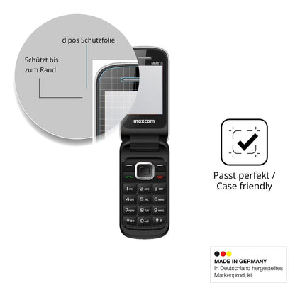Schutzglasfolie mit optimaler Passform, zur Verwendung mit Hüllen geeignet