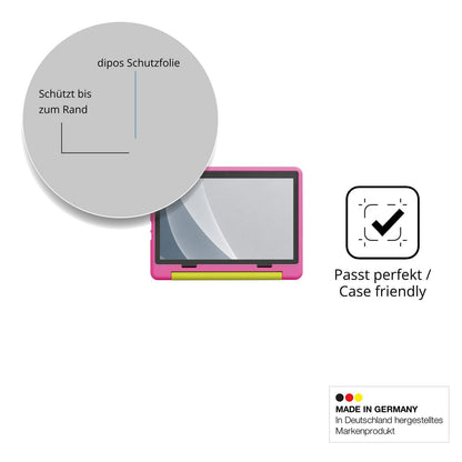 Schutzglasfolie mit optimaler Passform, zur Verwendung mit Hüllen geeignet