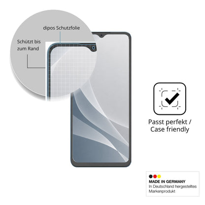 Schutzglasfolie mit optimaler Passform, zur Verwendung mit Hüllen geeignet
