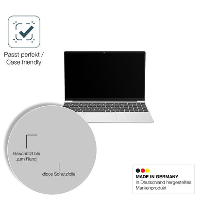 Schutzglasfolie mit optimaler Passform, zur Verwendung mit Hüllen geeignet