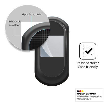 Schutzglasfolie mit optimaler Passform, zur Verwendung mit Hüllen geeignet
