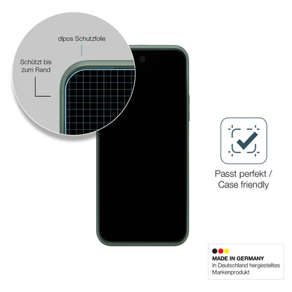 Schutzglasfolie mit optimaler Passform, zur Verwendung mit Hüllen geeignet
