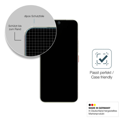 Schutzglasfolie mit optimaler Passform, zur Verwendung mit Hüllen geeignet