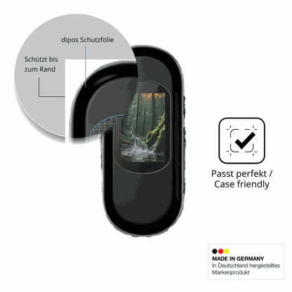 Schutzglasfolie mit optimaler Passform, zur Verwendung mit Hüllen geeignet