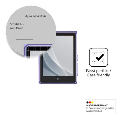 Schutzglasfolie mit optimaler Passform, zur Verwendung mit Hüllen geeignet