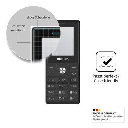 Schutzglasfolie mit optimaler Passform, zur Verwendung mit Hüllen geeignet