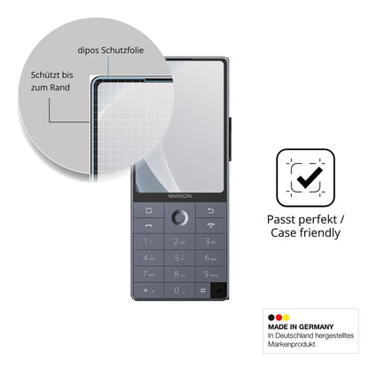 Schutzglasfolie mit optimaler Passform, zur Verwendung mit Hüllen geeignet