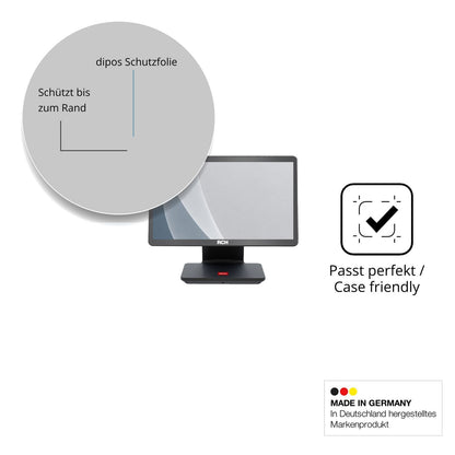 Schutzglasfolie mit optimaler Passform, zur Verwendung mit Hüllen geeignet