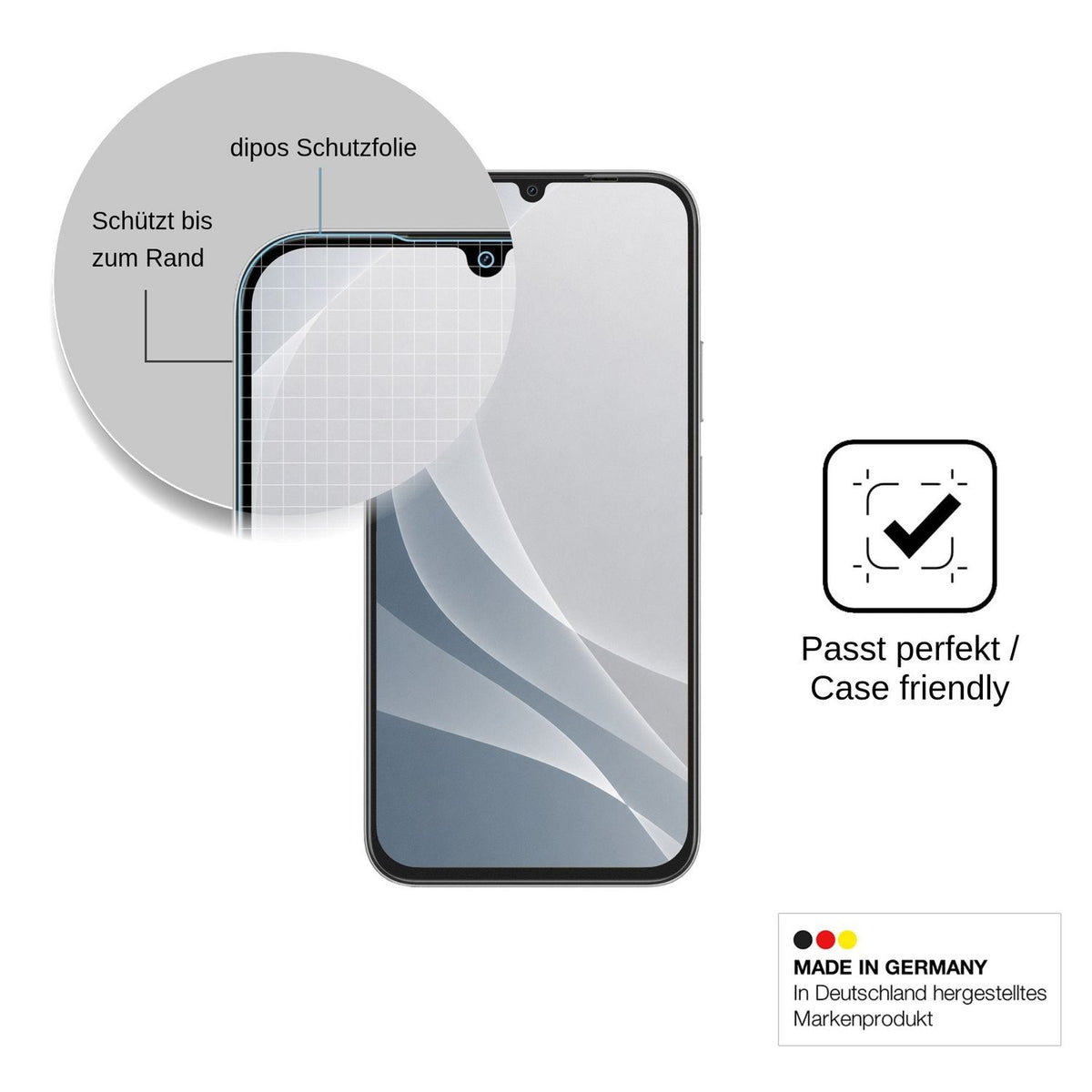 2x 9H Schutzfolie matt für Realme P4s Lite Panzerfolie