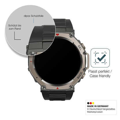 Schutzglasfolie mit optimaler Passform, zur Verwendung mit Hüllen geeignet