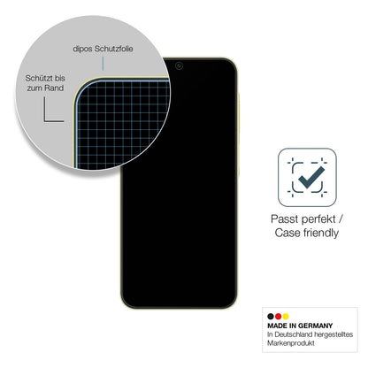 Schutzglasfolie mit optimaler Passform, zur Verwendung mit Hüllen geeignet