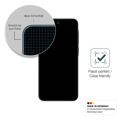 Schutzglasfolie mit optimaler Passform, zur Verwendung mit Hüllen geeignet