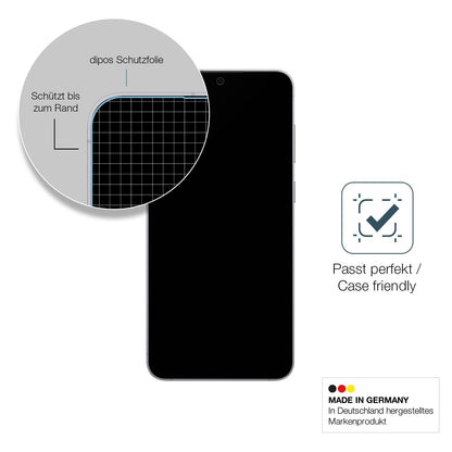 Schutzglasfolie mit optimaler Passform, zur Verwendung mit Hüllen geeignet