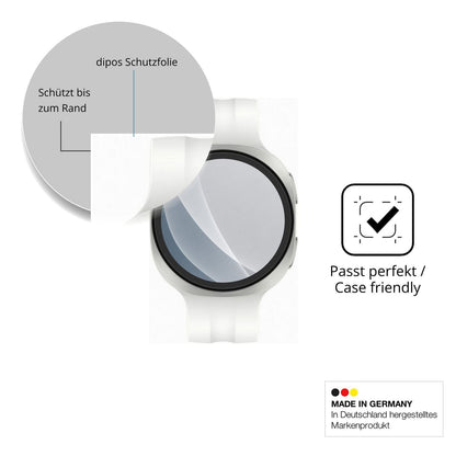 Schutzglasfolie mit optimaler Passform, zur Verwendung mit Hüllen geeignet